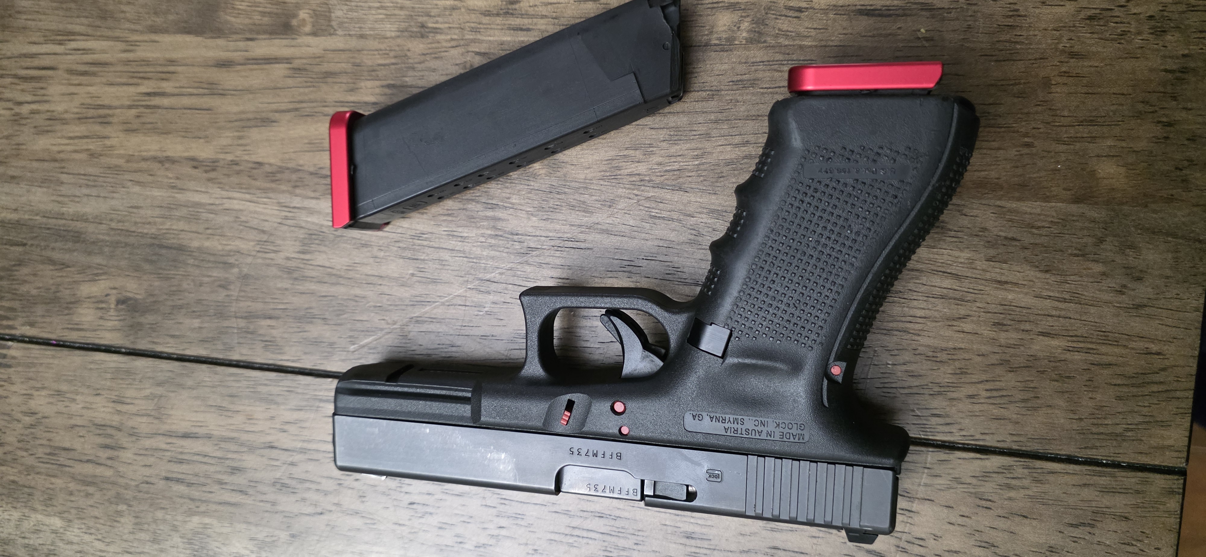 Customized Glock 22 - View 3